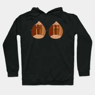 Hazelnut couple Hoodie